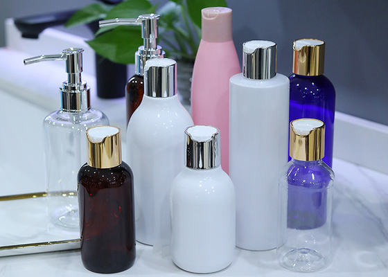 Dầu gội đầu 240ml Chai nhựa PET có thể rót lại có nắp đĩa