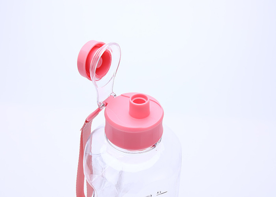 Bình nước nhựa 2l chống rò rỉ nắp gập có tay cầm Không chứa BPA