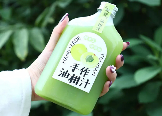 Chai trà sữa chống rò rỉ 350ml 250ml Chai nước trái cây bằng nhựa