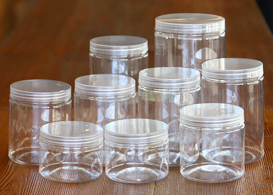 Các thùng chứa nhựa niêm phong bằng dải nhôm 30ml 50ml 60ml 80ml 100ml 120ml 150ml 200ml 250ml