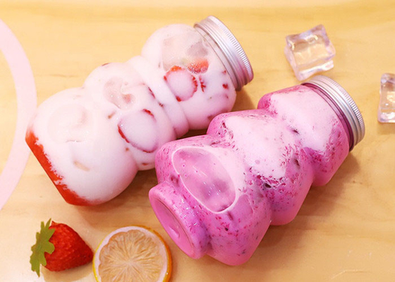100% BPA Miễn phí 12 Oz Chai trà sữa nước trái cây có nắp chống nứt