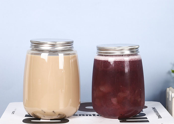 350ml 500ml 650ml Chai trà sữa có nắp