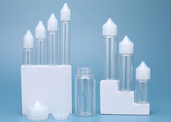 Nhựa vật nuôi 30ml E Cig chai nước với nắp chống trẻ em