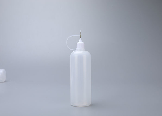 50ml nhựa có thể ép lại Rửa chai chất lỏng có thể tái sử dụng với ống nhỏ kim thép