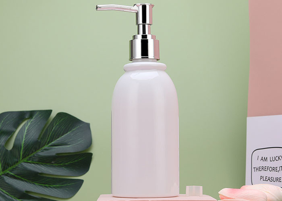 Chai bơm PET 300ml có thể nạp lại cho kem dưỡng da dầu gội