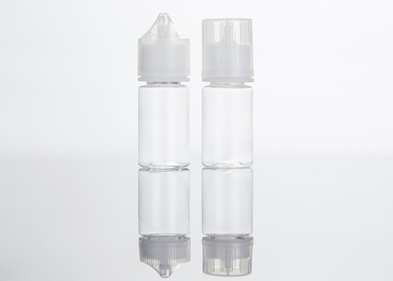 30ml chai nước trái cây E nhựa thú cưng Flat Cap Dropper V3 chống rò rỉ
