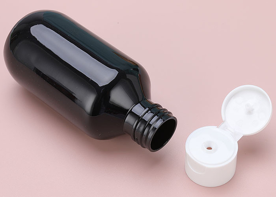 Amber Flip Top Cap Chai PET Lotion 120ml Dùng cho Kem Toner Mỹ phẩm