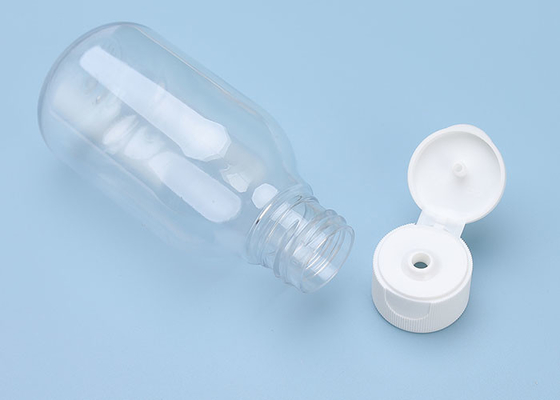 Chai nhựa trong suốt 100ml rỗng có nắp lật