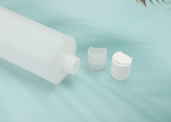 Chai nhựa PP có thể đổ lại với nắp đĩa báo chí Màu trắng trong