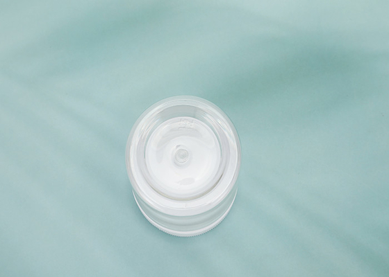 100ml Hũ nhựa tròn rỗng có thể đổ đầy 100ml có nắp và nhãn Không chứa BPA