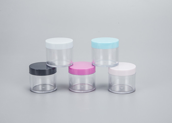 30ml 50ml 100ml 120ml 200ml 250ml 500ml Bao bì mỹ phẩm Hạch Amber Đen vật nuôi hộp kem nhựa với nắp nhựa