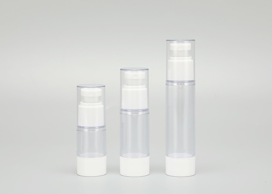 Chai xịt nhựa PP 30ml chân không có thể bơm lại cho mỹ phẩm