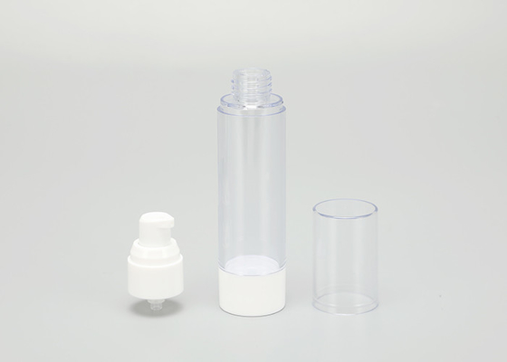15ml 30ml 50ml Chai bơm nhựa trắng có thể bơm lại được