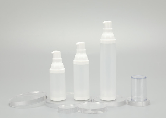 Clear Airless Kem mỹ phẩm không khí Chai bơm không khí Kích thước du lịch Có thể nạp lại