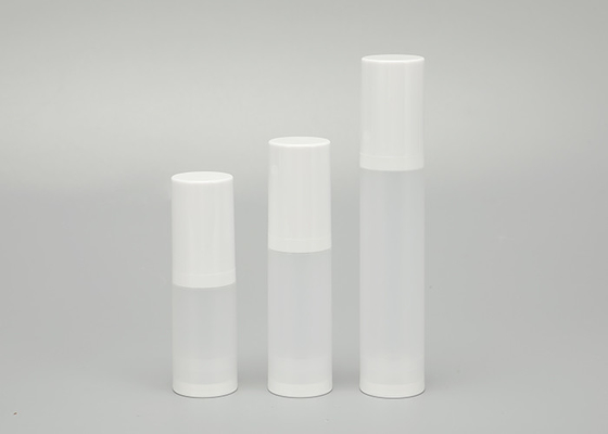Clear Airless Kem mỹ phẩm không khí Chai bơm không khí Kích thước du lịch Có thể nạp lại