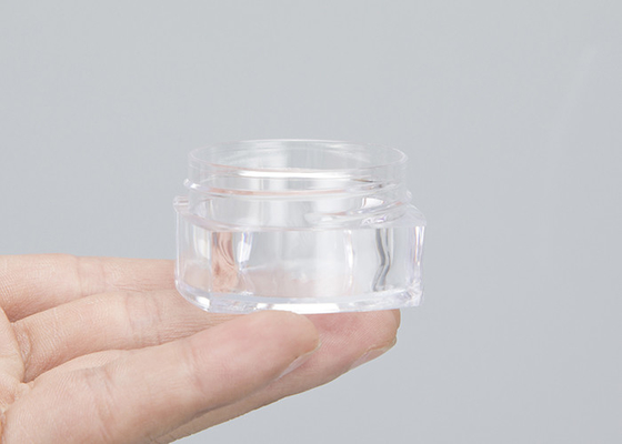 Hộp nhựa vuông trong suốt rỗng có nắp đậy 3/5 / 10g