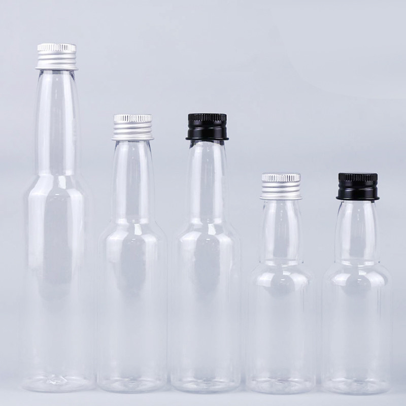 Mini chai rượu 50ml Mini trống chai rượu nhựa chai rượu nhựa chai rượu