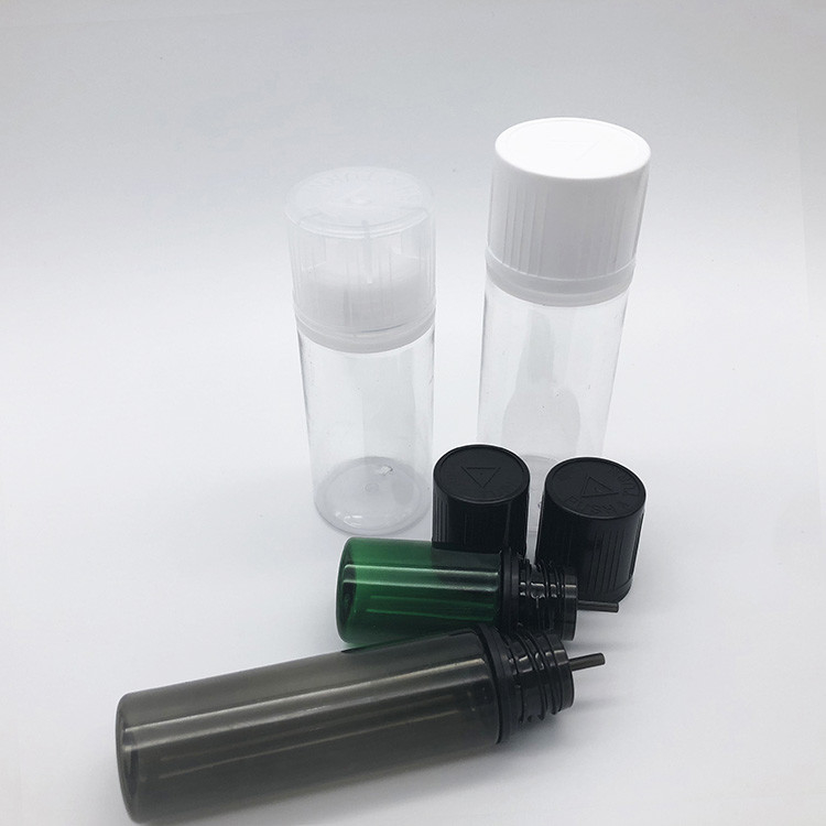 30ml Chubby Gorilla LDPE PET Nhựa Unicorn Squeeze chai 10 gói chai nhỏ giọt minh bạch màu đen tái sử dụng chống trẻ em