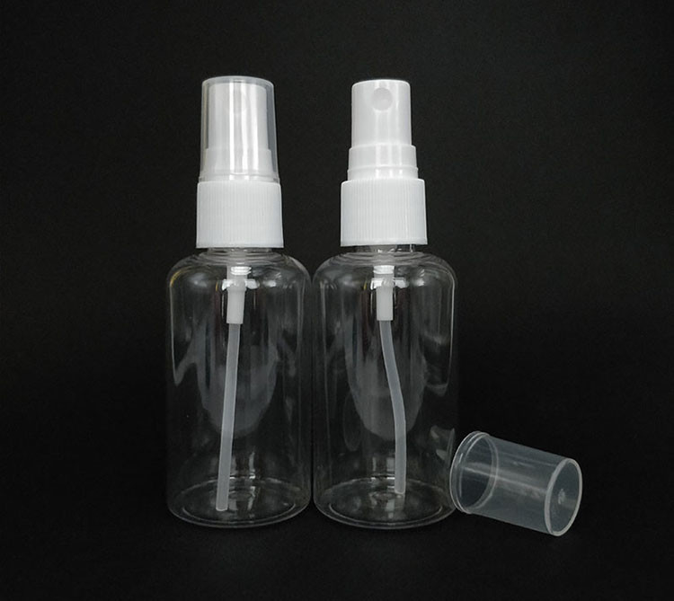 100ml 120ml 150ml 200ml 250ml 500ml tinh tế màu trắng màu xanh dương PET nhựa bọc thẩm mỹ bình xịt