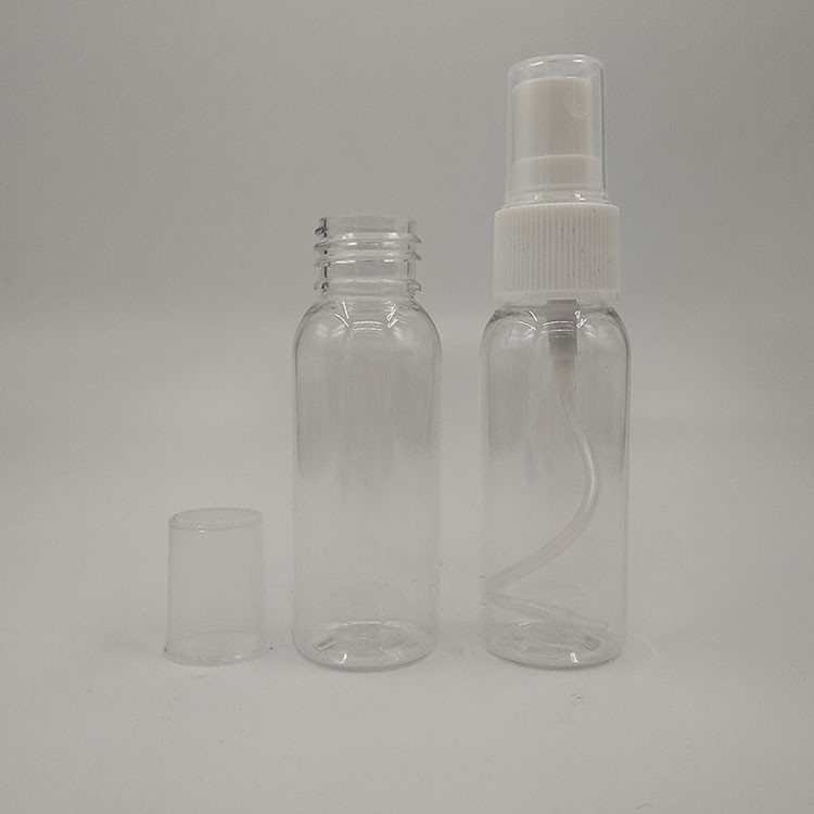 100ml 120ml 150ml 200ml 250ml 500ml tinh tế màu trắng màu xanh dương PET nhựa bọc thẩm mỹ bình xịt