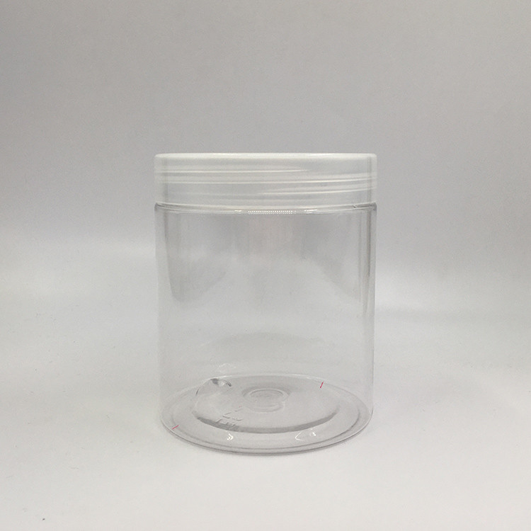 100ml 8oz 500ml 1000ml bình nhựa tinh khiết chứa vật nuôi loại thực phẩm kem mỹ phẩm bình với nắp