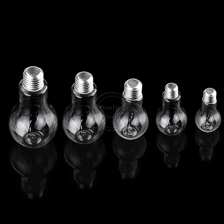 Nhập giá bán buôn Custom Cold Press Tall Round Sample chai nhựa cho nước trái cây 12pz chai nước trái cây nhựa