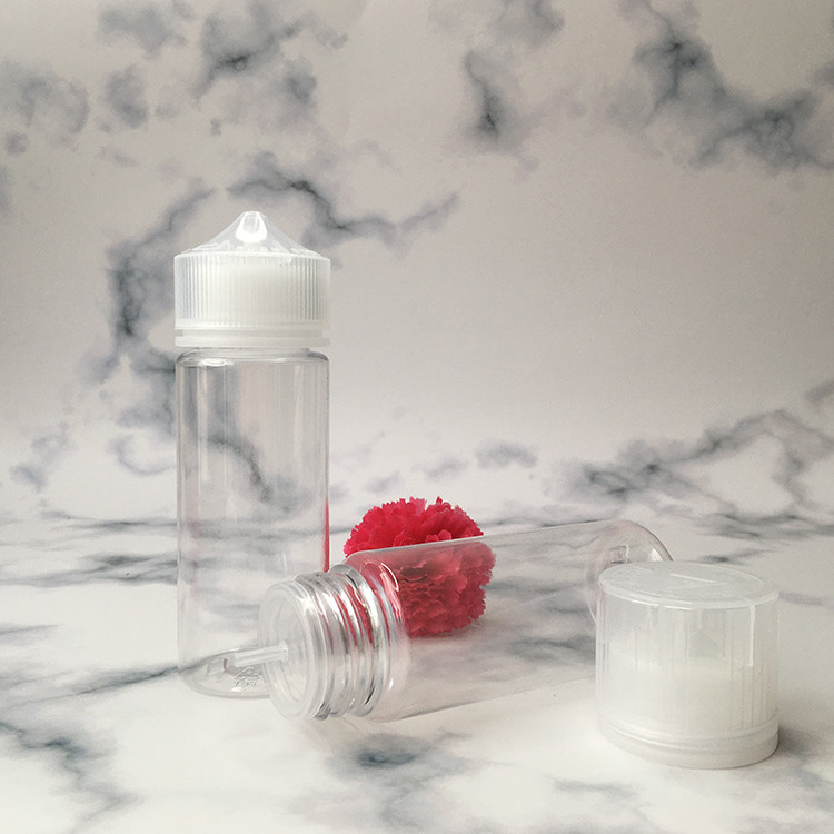 E chai PET tròn lỏng gói đa dạng cổ chống trẻ em minh bạch 10ml - 100ml kích thước