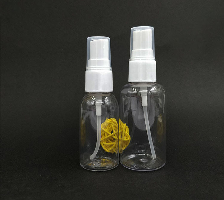 Nhập khẩu 10ml 20ml 30ml 50ml 60ml 100ml 120ml chai xịt nhựa rỗng chai xịt thú cưng với máy xịt sương mù mịn