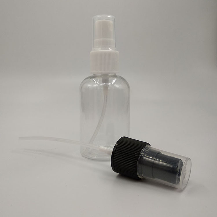 chai phun PET nhựa trong suốt cho bề mặt mịn Capacity 10ml 15ml 30ml 50ml 60m 70ml 100ml 200ml 500ml