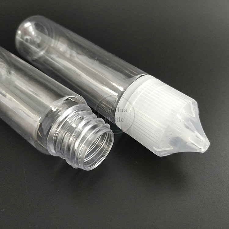 Bottle E Liquid Color Custom Printing cho doanh nghiệp E-Liquid minh bạch