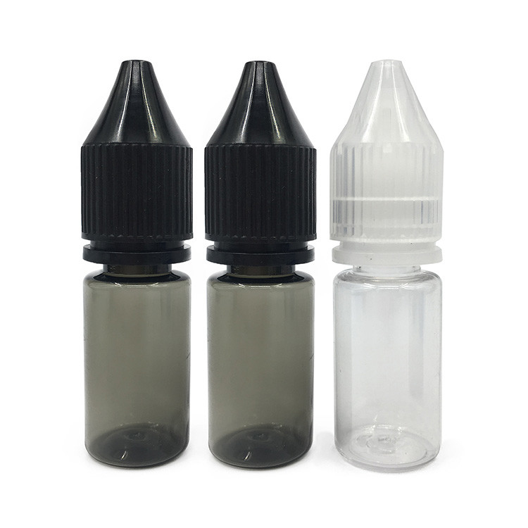 18mm kích thước cổ vòng E chai nước với vật liệu trong suốt và nắp chống trẻ em
