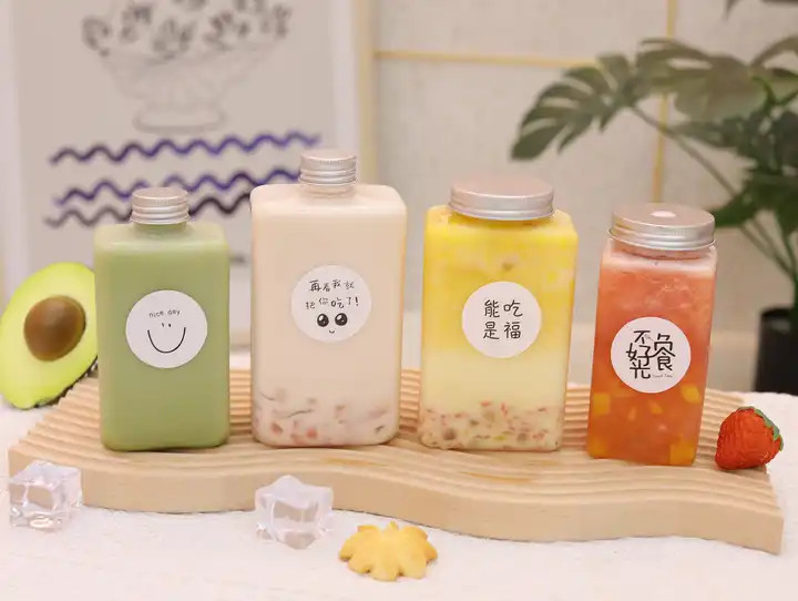 chai trà sữa công suất cao thiết kế hiện đại chống rò rỉ 120ml 250ml 350ml 500ml 1000ml