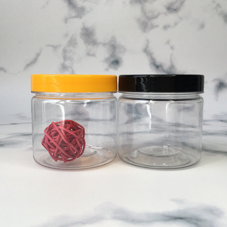 2oz 3oz 4oz 5oz 6oz 7oz 8oz Capacity Plastic Jar Containers that are Versatile and have Pressure Sensitive Seal