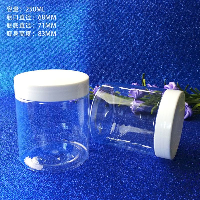 Hũ mỹ phẩm nhựa trong suốt Dung tích 10ml 15ml 30ml 60ml 80ml 100ml 120ml 150ml Nhẹ