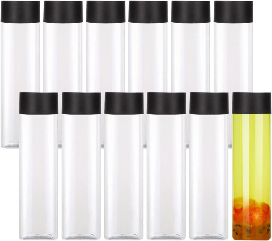 chai trà sữa có dung lượng cao rõ ràng với nắp vít 120ml 250ml 350ml 500ml 1000ml