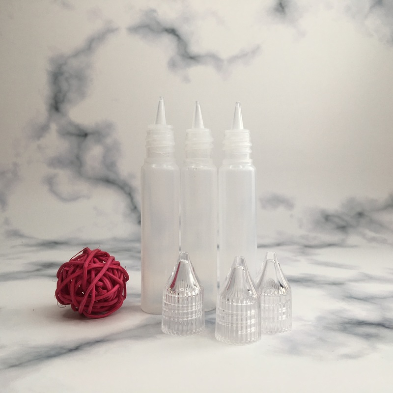 chai PET màu đen trong suốt nhỏ cho chất lỏng cho dung dịch chứa chất lỏng trong suốt