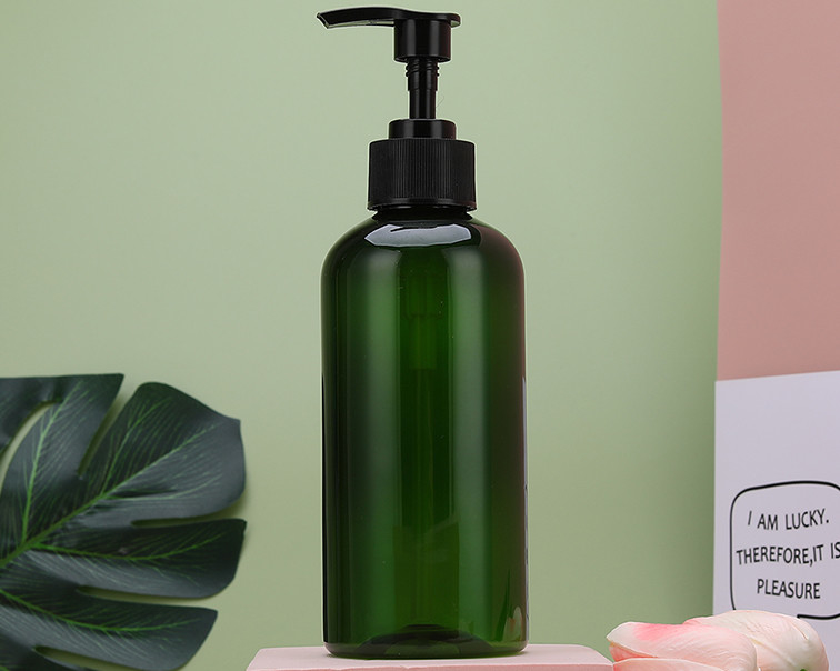 bán nóng rõ ràng PET trống 500ml Gel tắm chai nhựa chăm sóc tóc trắng phẳng hình vuông Shampoo Lotion bơm chai nhựa